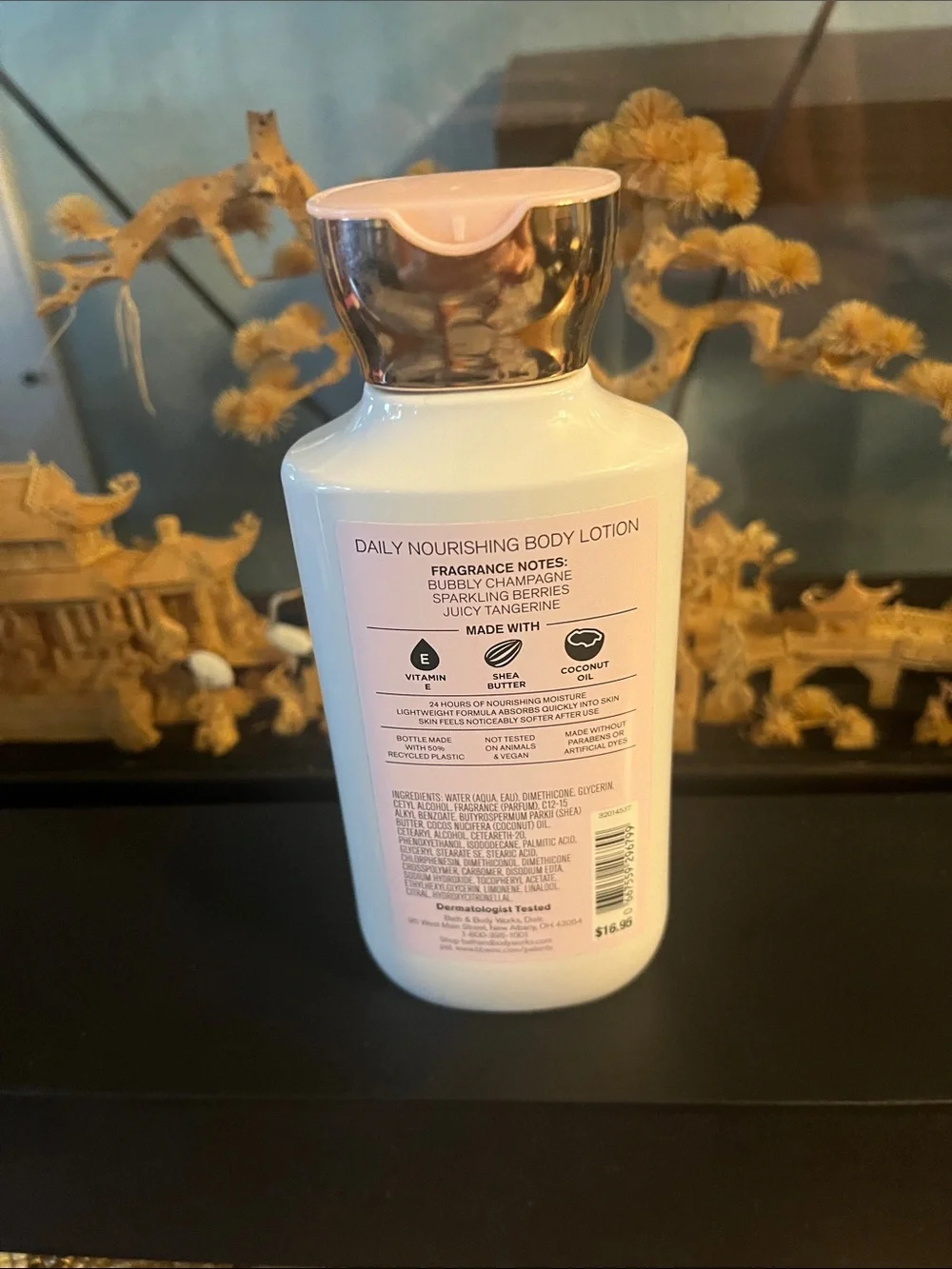 Bath & Body Works Champagne Toast Body Lotion - Pink & White
